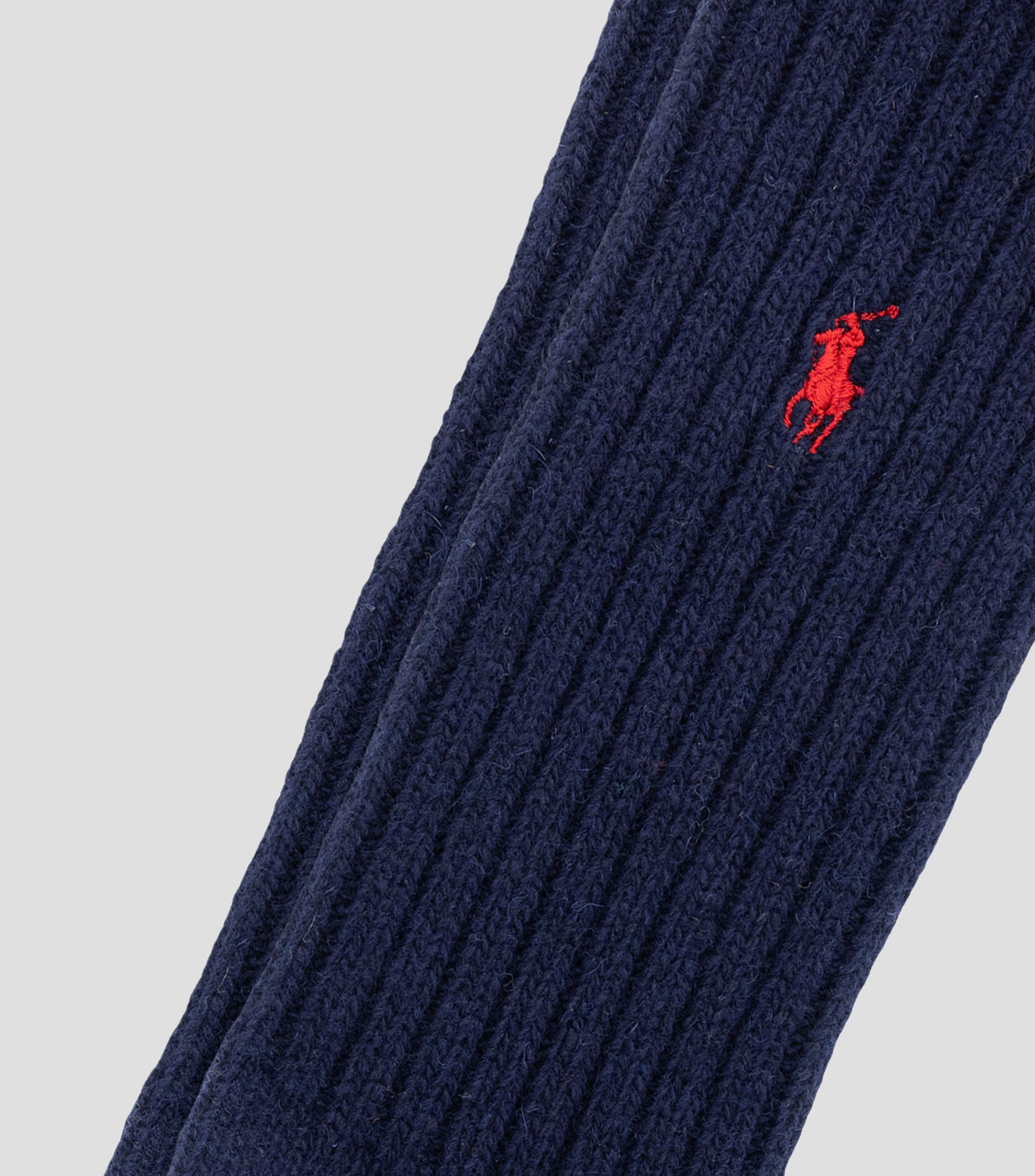 Calcetín crew Solid Wool Rib Boot Hombre